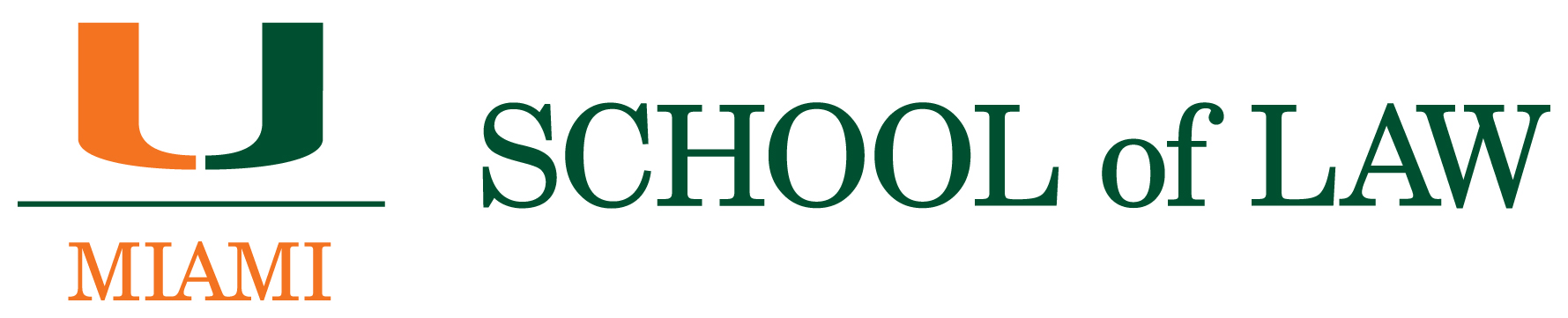 Miami School of Law logo